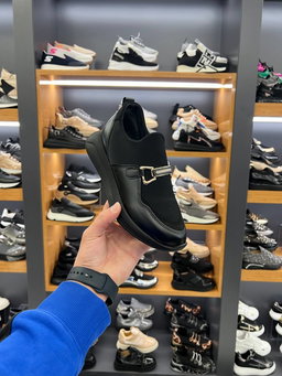 Mocassins en cuir véritable 