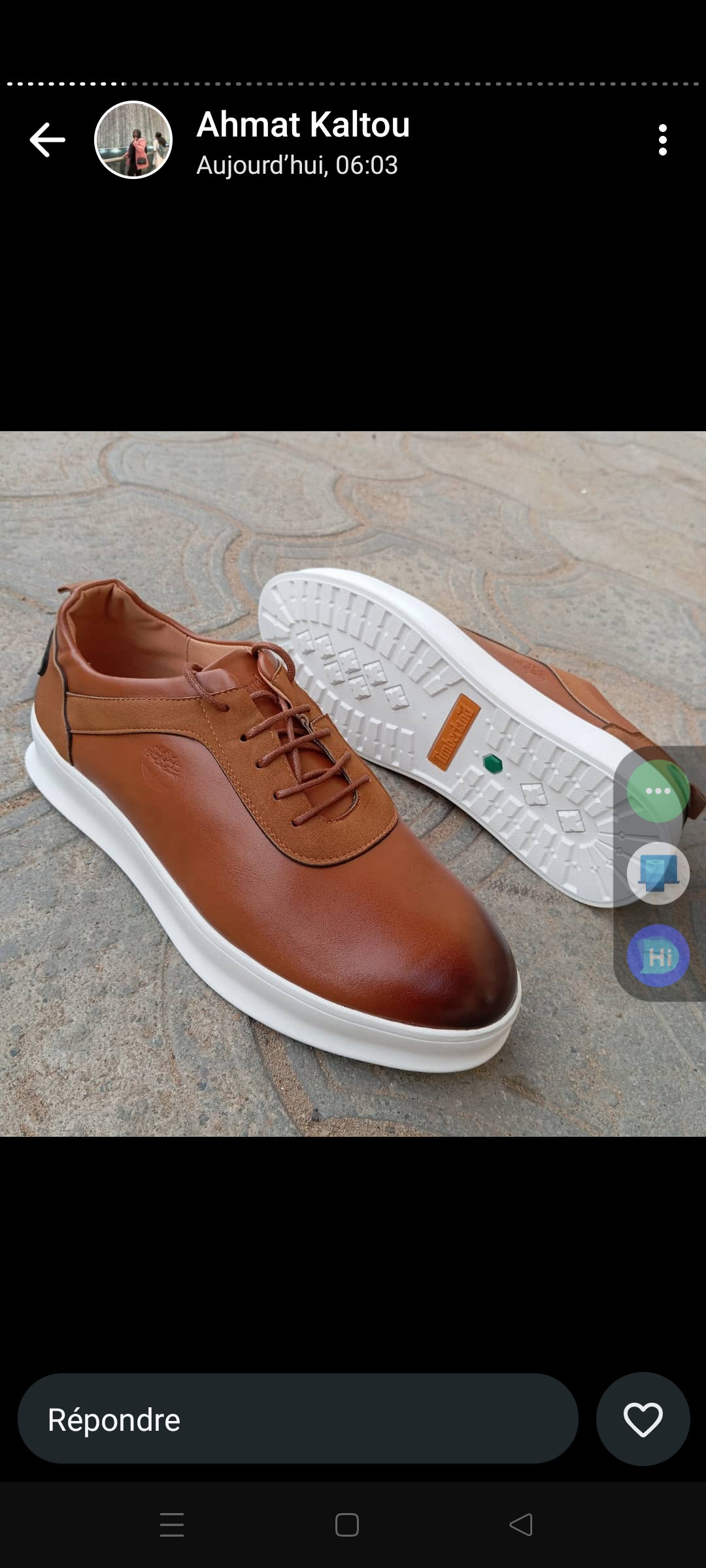 Mocassins en cuir véritable _2