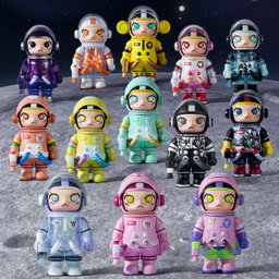 MEGA SPACE MOLLY 100% Series 2 - Confirmed set