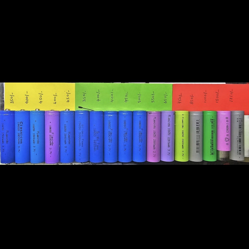 18650 batterys