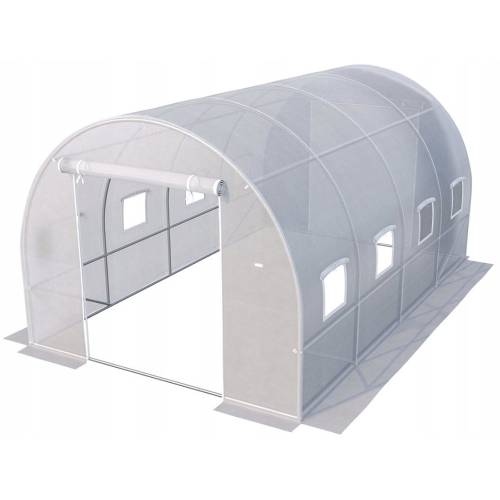 Sera 5x2.5x2m albă / Ø26mm / 1 ușa_1