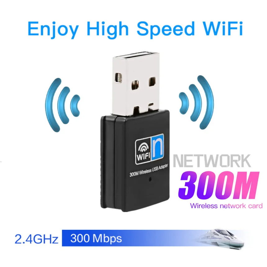 Adaptador De Rede Wifi Usb Plug In Play Wireless 300mbps_2