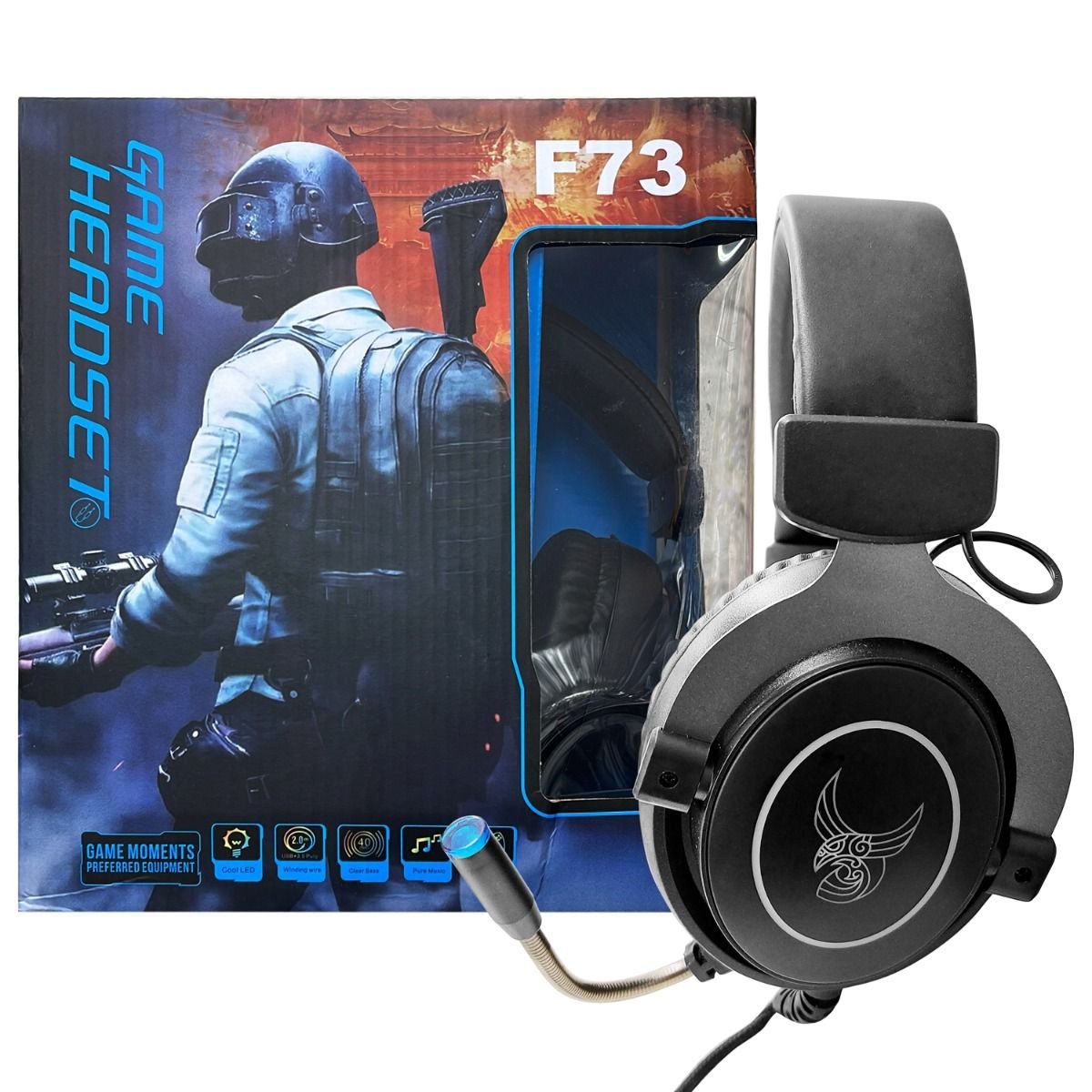 Headset Gaming F73_0