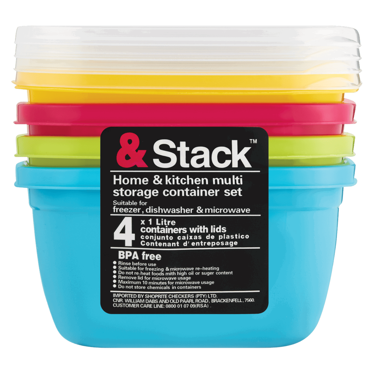 & Stack Multi Storage Container Set Tupperware_0