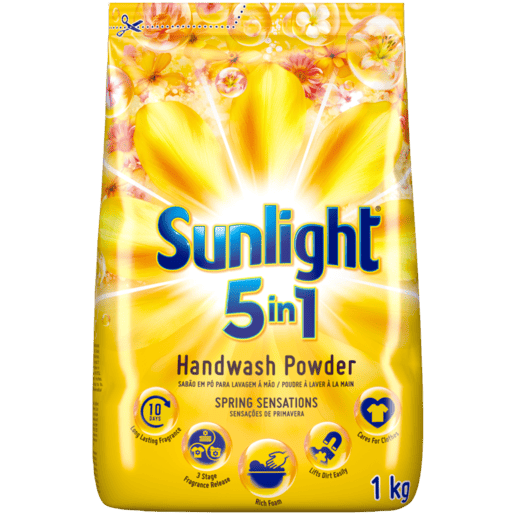 Sunlight 5 in 1 Handwash Powder 1kg_1