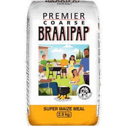 Premier Coarse Braaipap Super Maize Meal 2.5kg