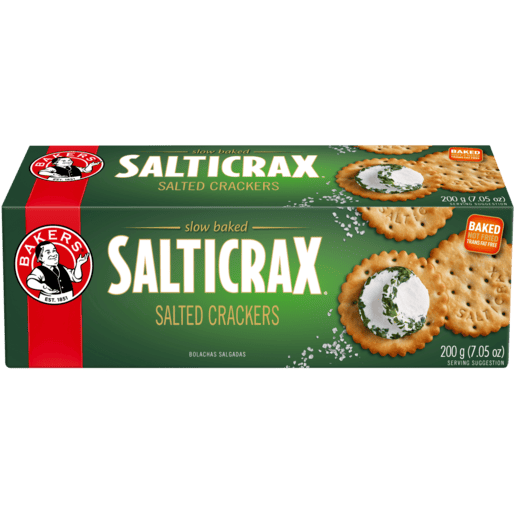 Salticrax Salted Crackers 200g Assorted