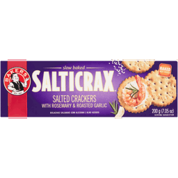 Salticrax Salted Crackers 200g Assorted