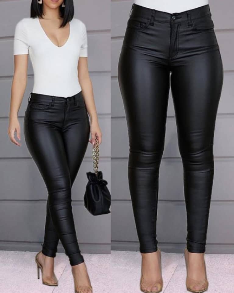 Pantalon noir simple_0