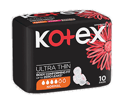 Kotex Ultra Thin Normal - 10 Pads
