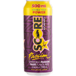 Score Guarana Passion Fruit 500ml