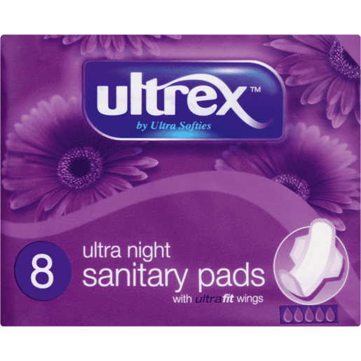 Ultrex Sanitary Pads Assorted - 8 - 10 Pads_2