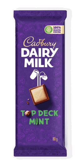 Cadbury Top Deck Mint Chocolate 80g