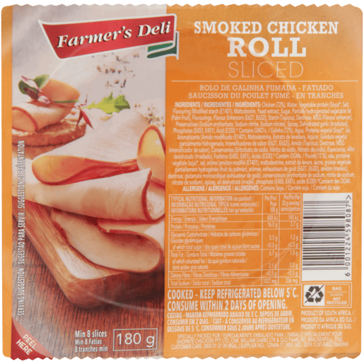 Farmer's Deli Smoked Chicken Roll 180g_0
