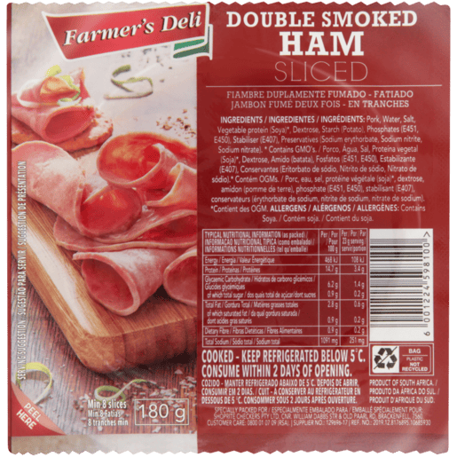 Farmer's Deli Double Smoked Ham180g_0