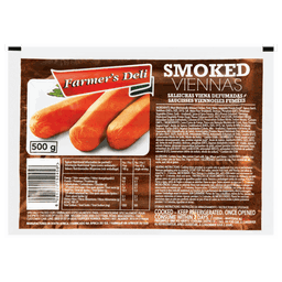 Farmer's Deli Smoked Viennas 500g