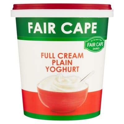 Fair Cape Plain Yoghurt 1kg_1