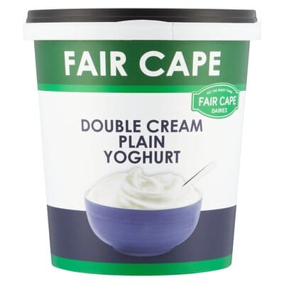 Fair Cape Plain Yoghurt 1kg_0