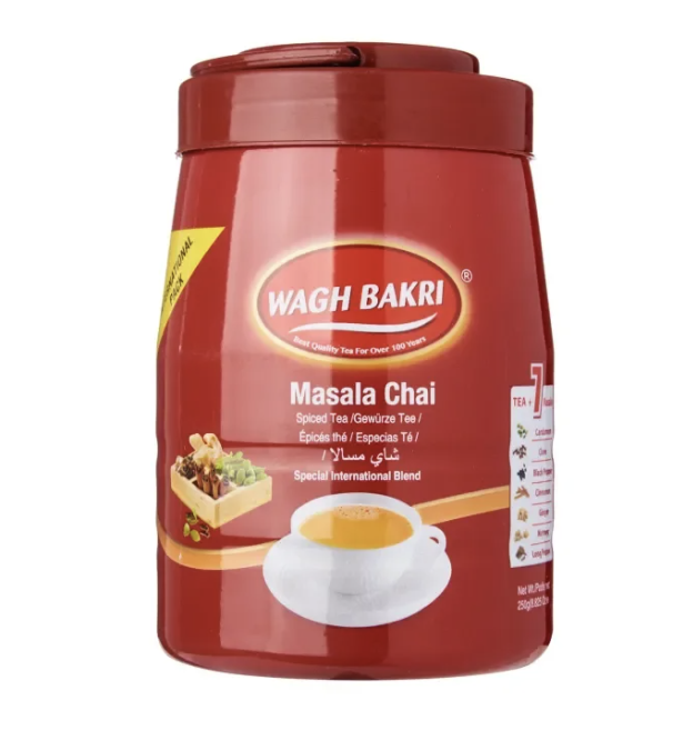 Wagh Bakri Masala Tea (Jar) 250g