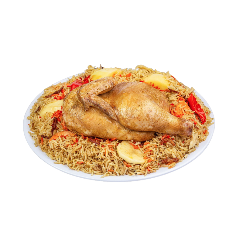 نصف دجاج مندي (1/2 Chicken Mandi)_0