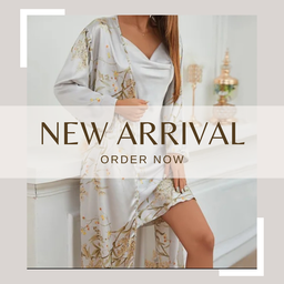 Silver night wear set 