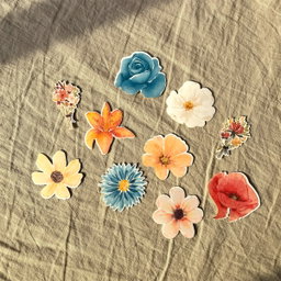 sticker flakes 🌷