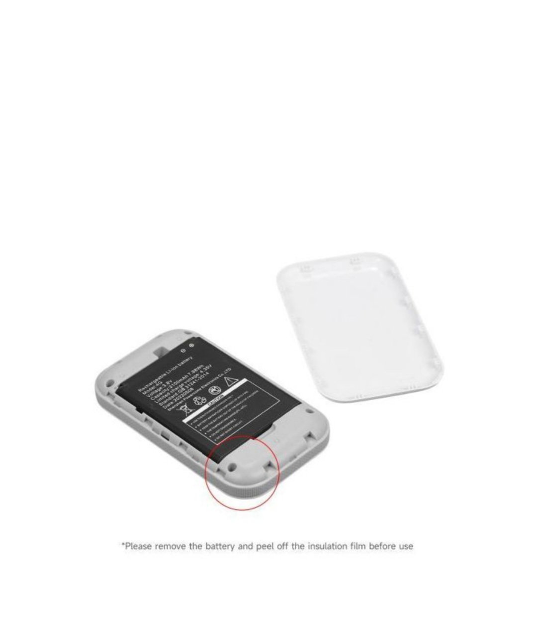  4G LTE Mobile WiFi Portable WiFi Hotspot 150Mbps MiFi With SIM Card Slot - White_1