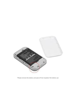  4G LTE Mobile WiFi Portable WiFi Hotspot 150Mbps MiFi With SIM Card Slot - White