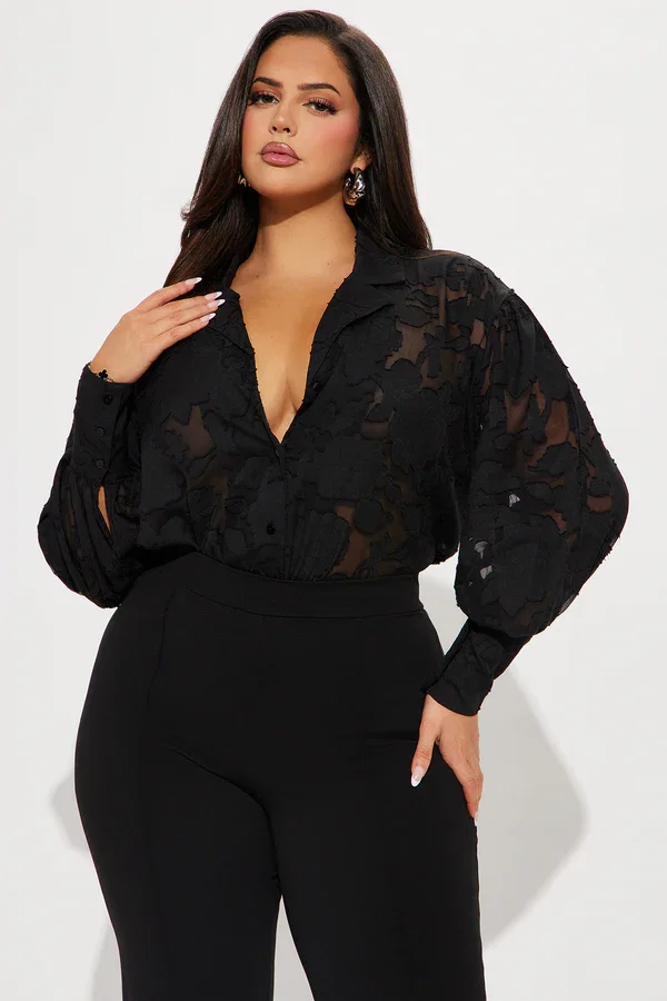 Smell The Roses Jacquard Shirt_0