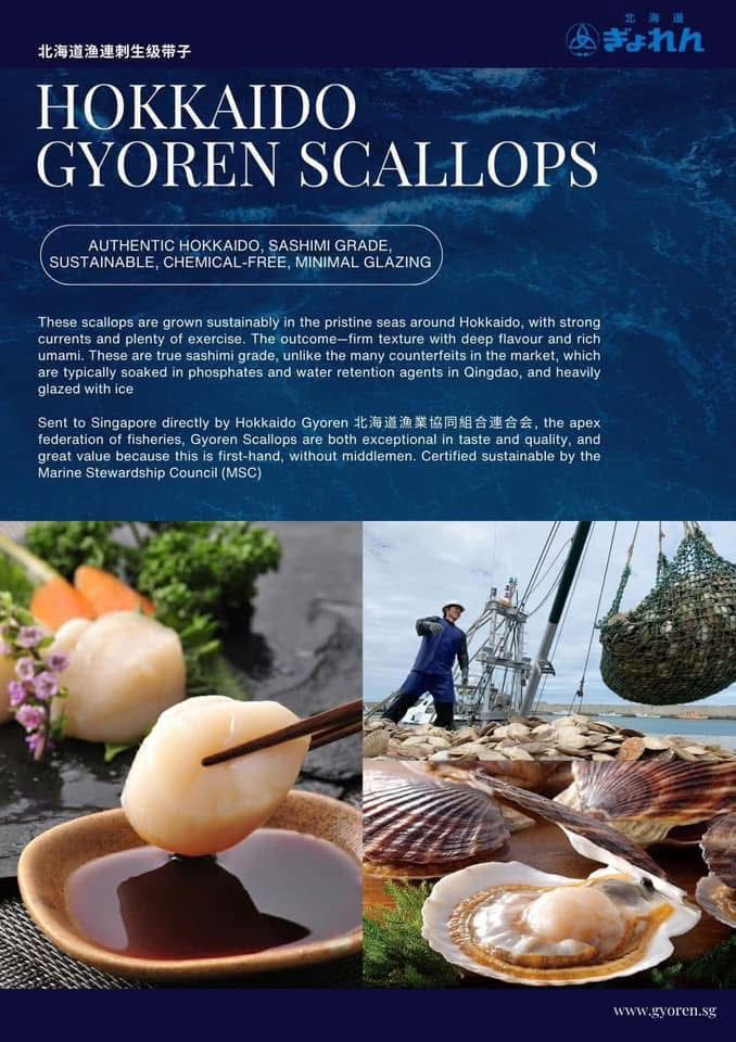 Sashimi Grade Scallop 1kg 30-40 pcs_1