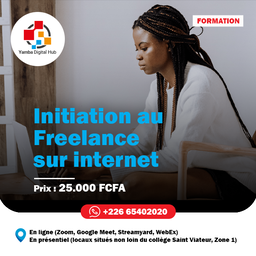 Formation : Initiation au Freelance sur internet