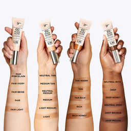 IT Cosmetics CC+ Nude Glow Lightweight Foundation + Glow Serum SPF40