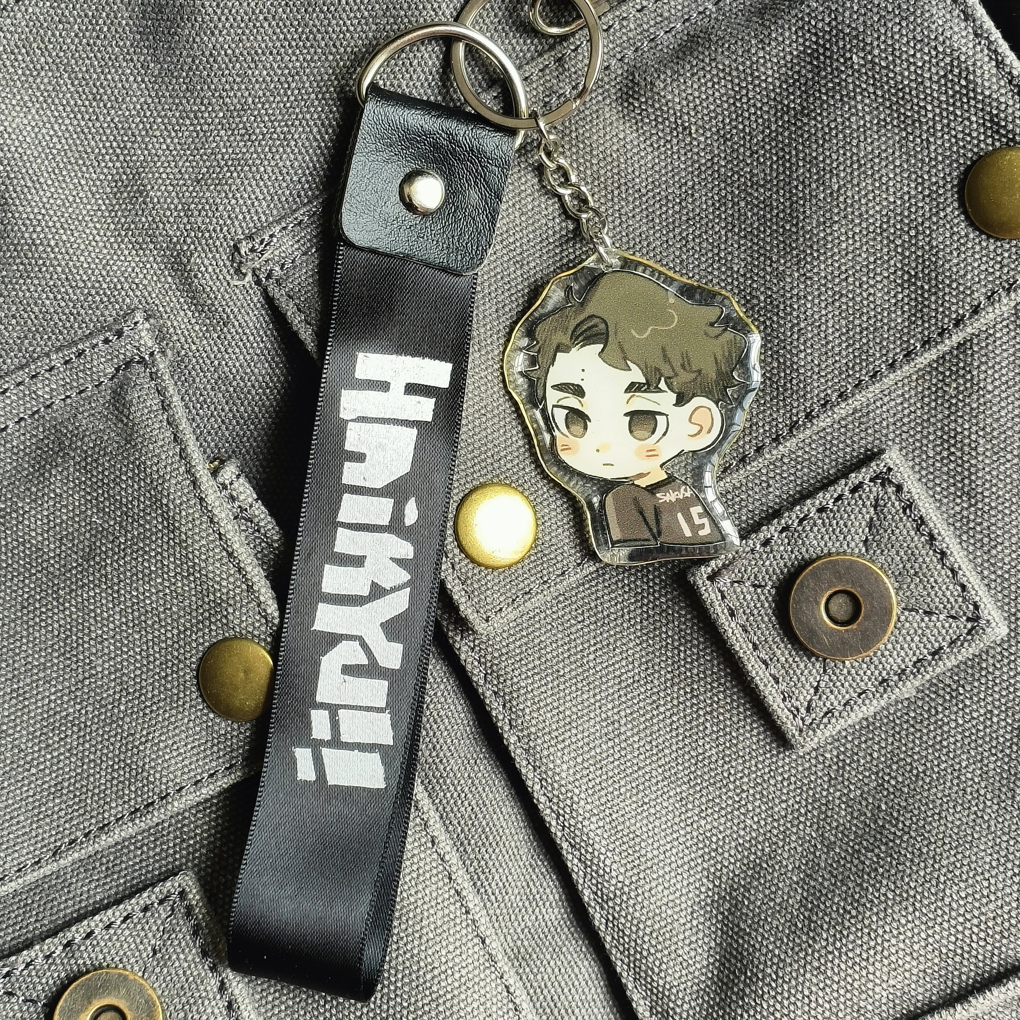 Sakusa- haikyuu keychain_1
