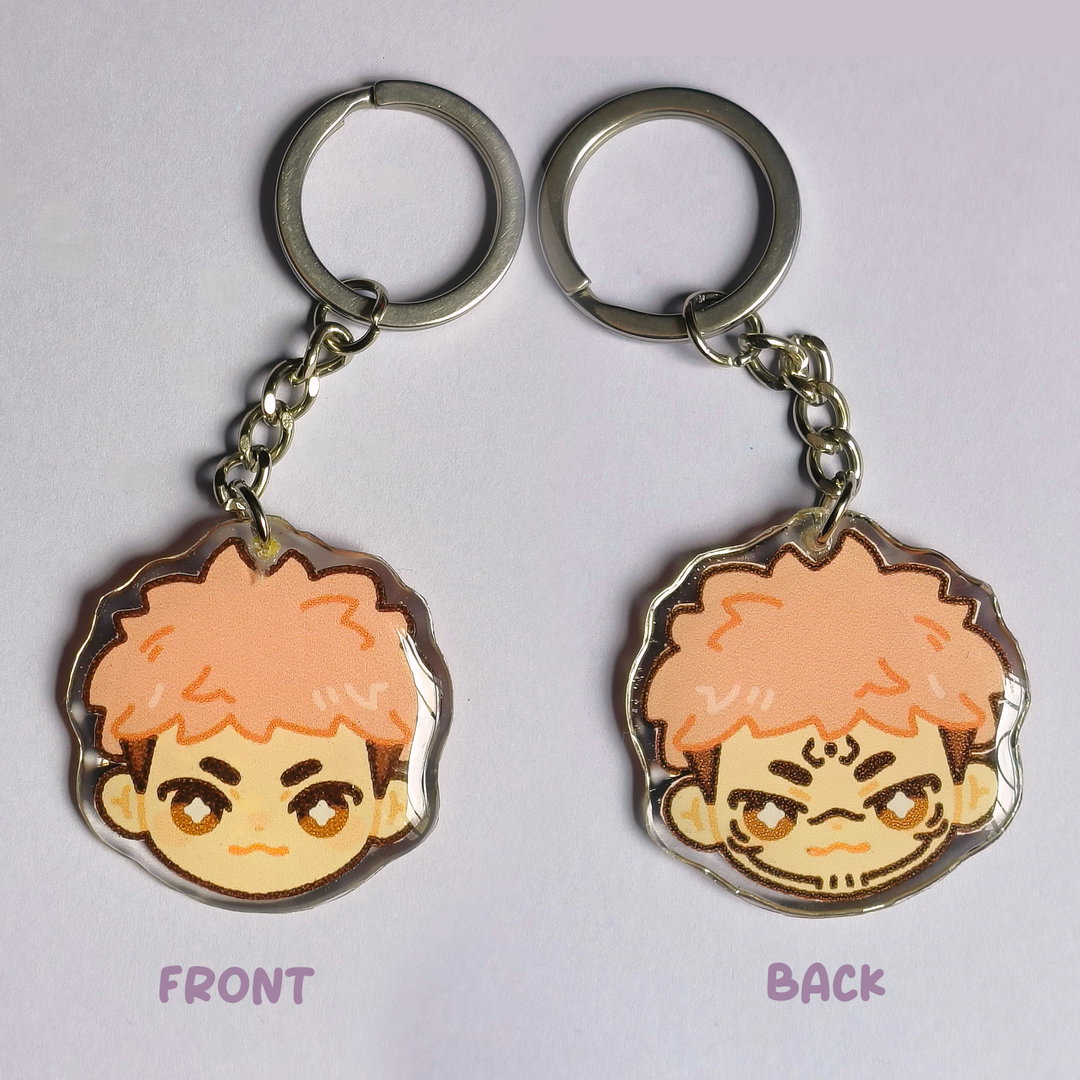 Yuji x Sukuna keychain