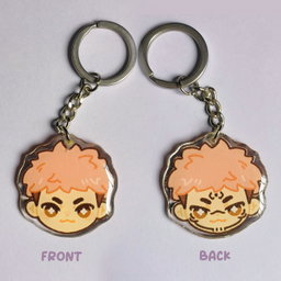 Yuji x Sukuna keychain