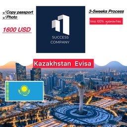 KAZHAKSTAN 🇰🇿 Evisa 
