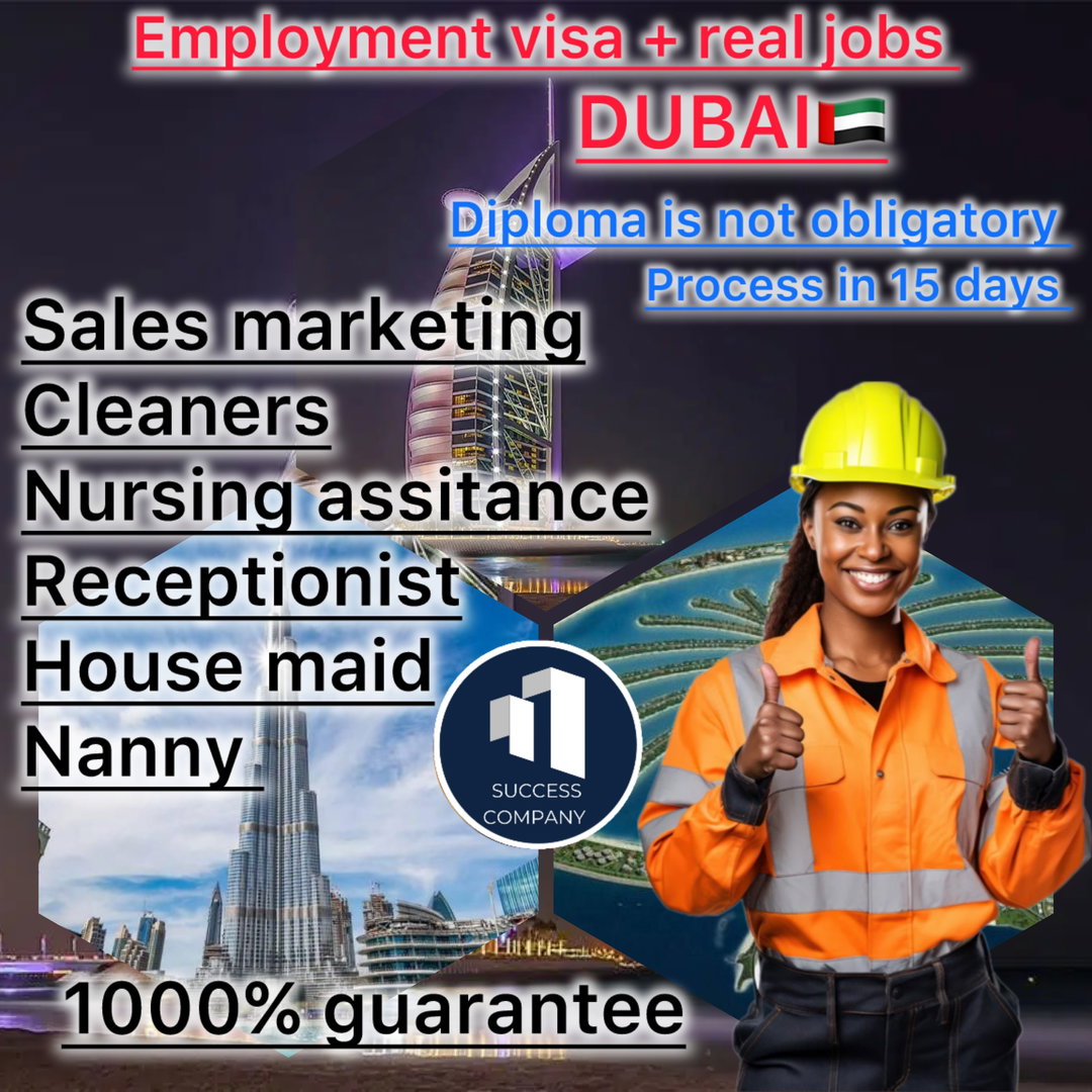 DUBAI WORK Visa + JOBS