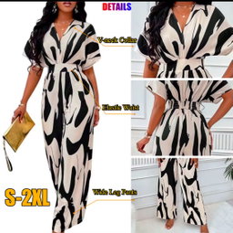 HIGH WAIST JUMPSUIT SHORT SLEEVE