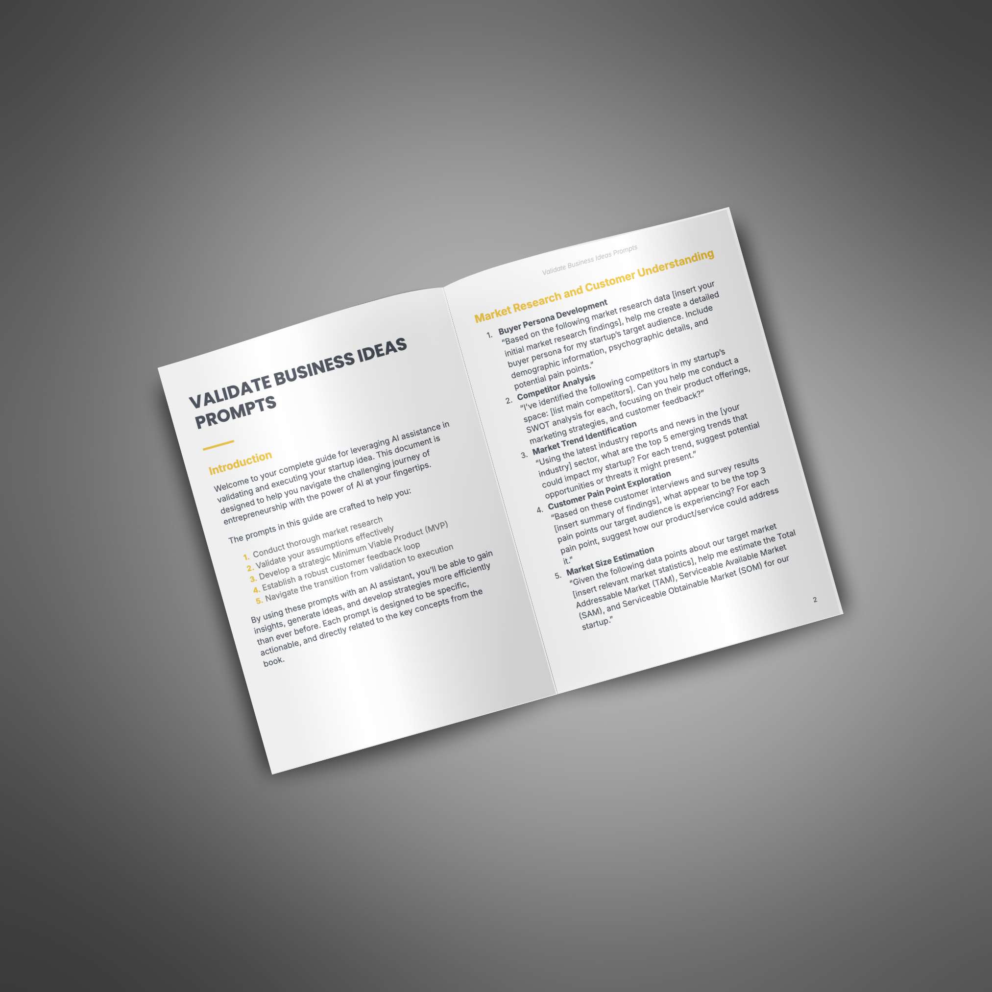 Validate business Ideas - Prompts_1