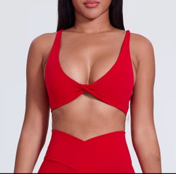 RUNNING BRA FRONT TWIST