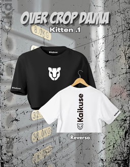 Franela Overcrop Dama. Diferentes modelos