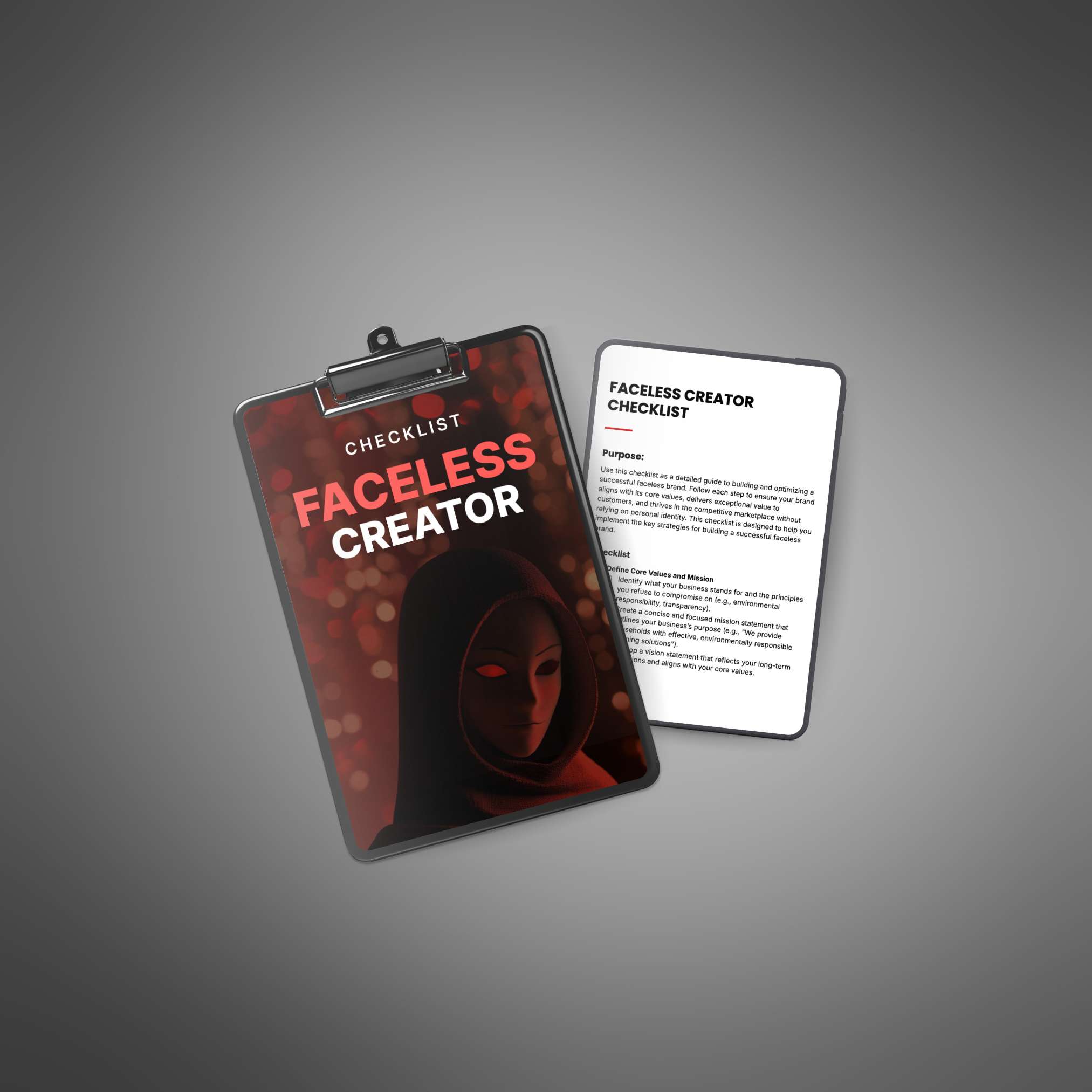 Faceless Creator - Checklist_1
