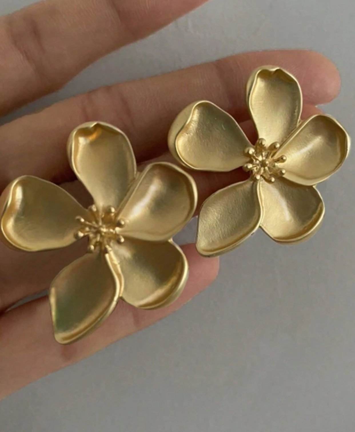 Flowers knobb Earring_1