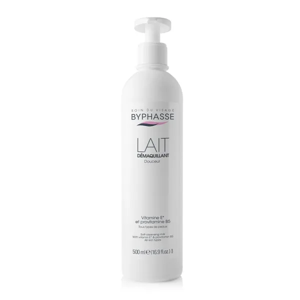 Byphasse Lait démaquillant douceur visage & yeux tous types de peaux 500ml