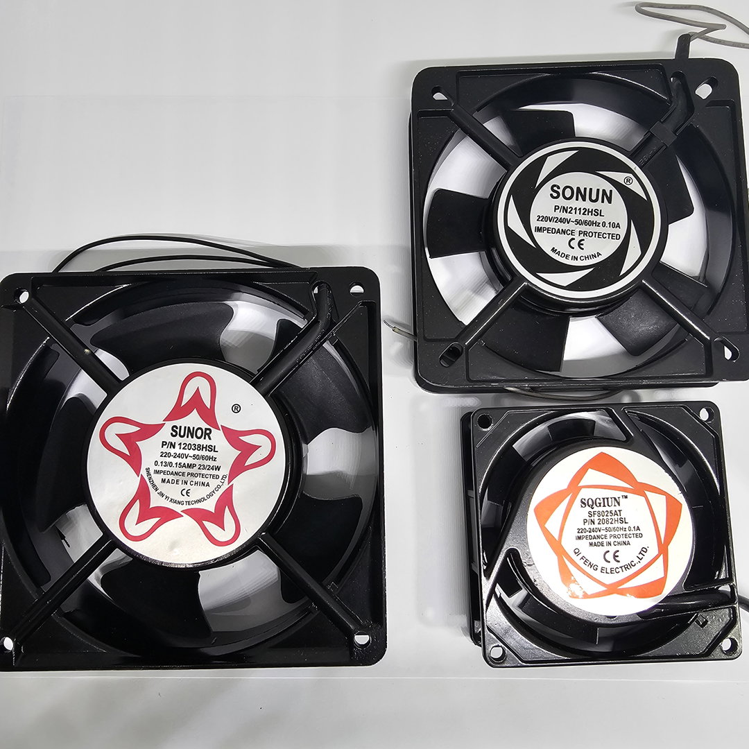 220V AC fan list