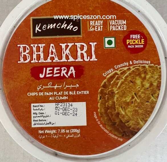Kemchho Jeera Bhakri 200g_0