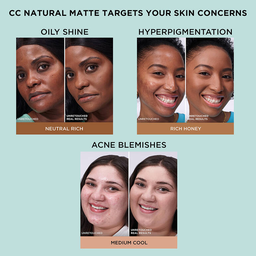 IT Cosmetics CC+ Cream Natural Matte Foundation SPF40
