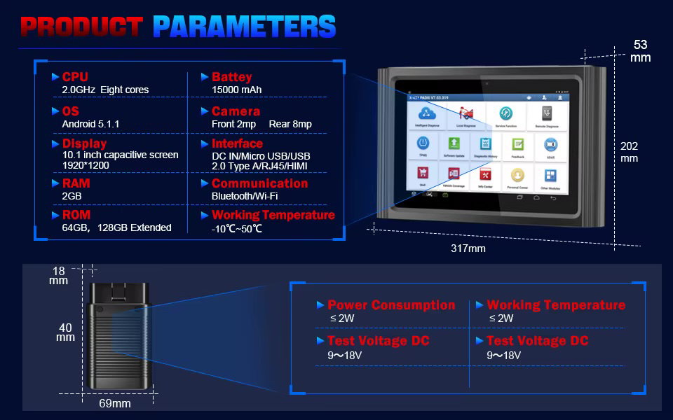 LAUNCH X431 PAD III V2.0 , Full System Diagnostic Tool Support Coding And Programming._12