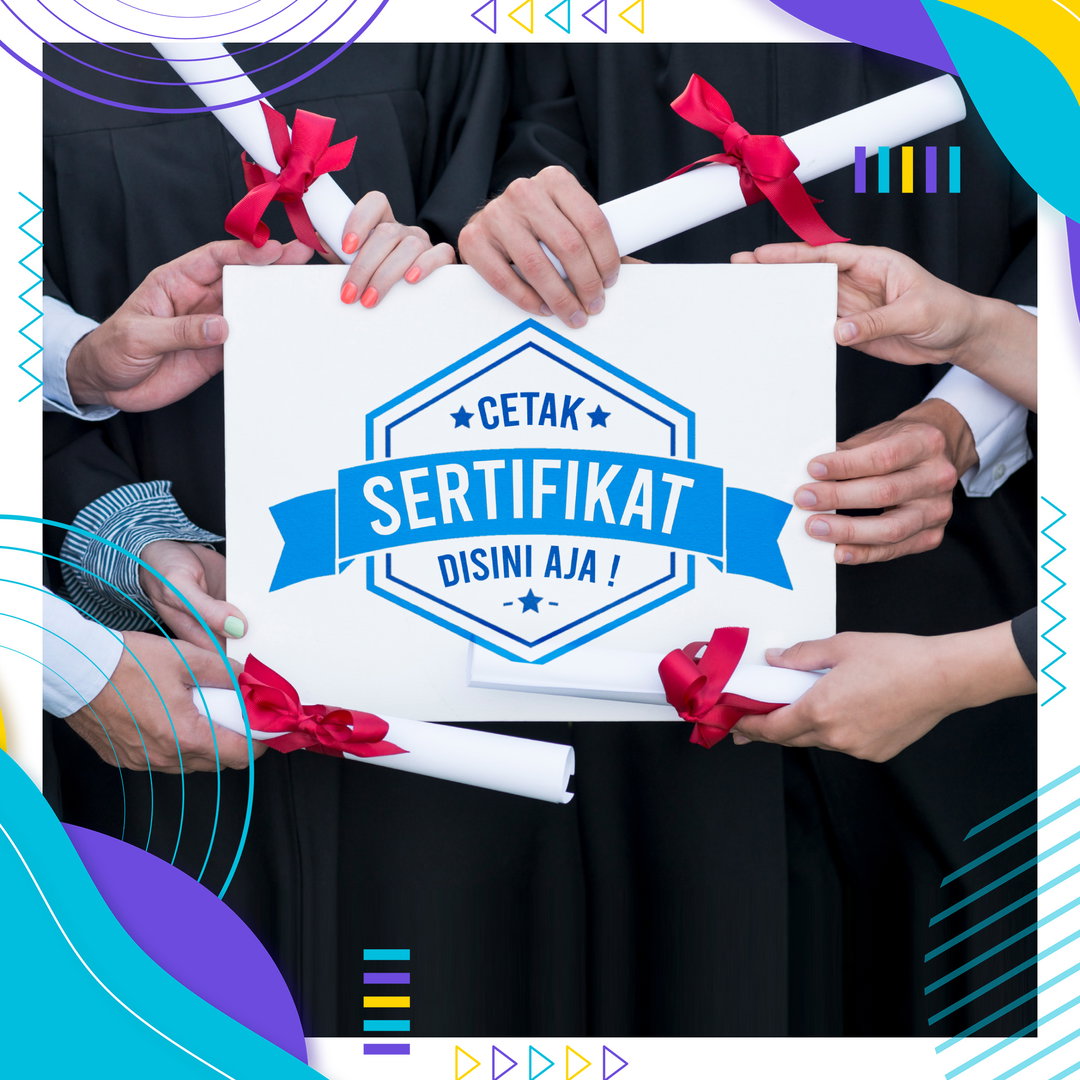 Sertifikat Print Custom A4 