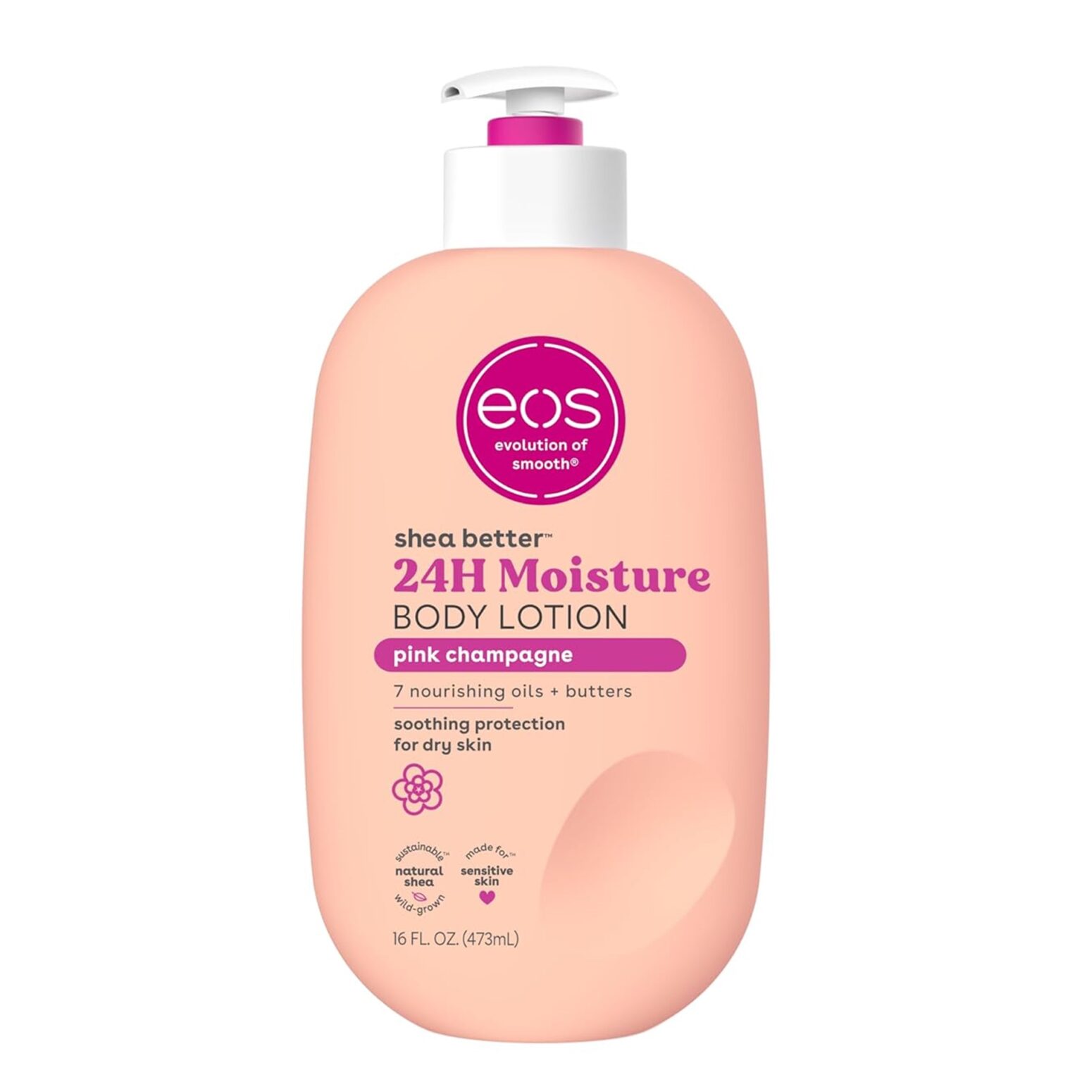 eos Body Lotion Pink Champagne 473 ml_0